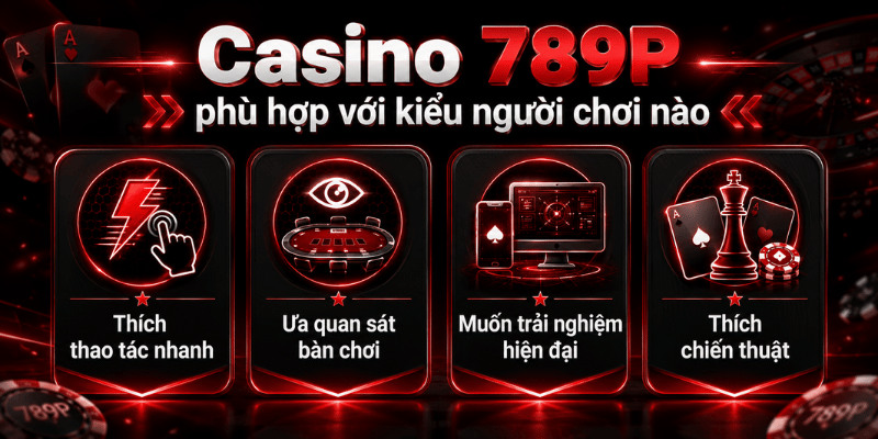 Casino 789P – Baccarat, Rồng Hổ, Poker Và Kinh Nghiệm - Cavor