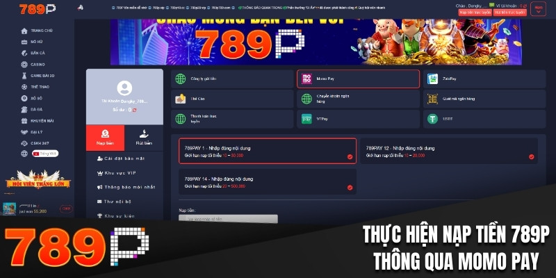 Nạp tiền 789P - Thiết Lập Nguồn Vốn Đặt Cược Thoải Mái - Cavor Nạp tiền 789P - Thiết Lập Nguồn Vốn Đặt Cược Thoải Mái - Cavor